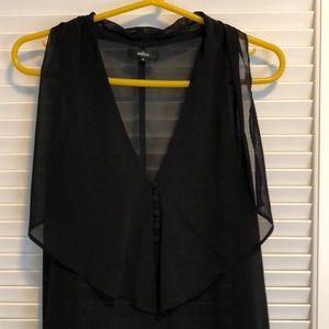 Millau Tops - Sheer black blouse Millau Tops - Sheer black blouse